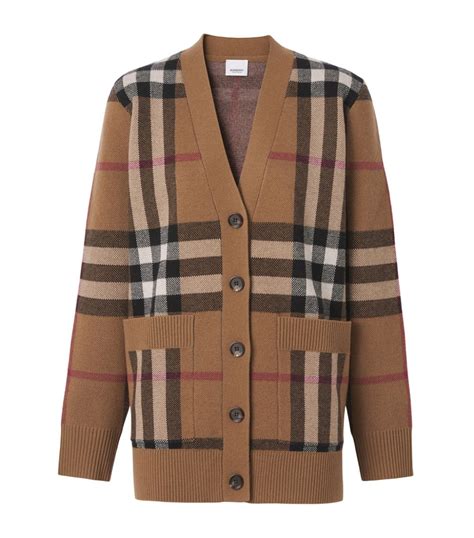 burberry lightweight check wool cashmere|check wool cashmere sweater.